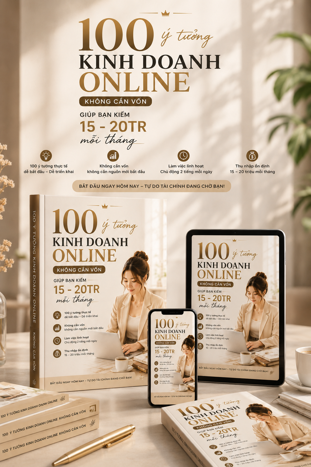 Ebook 100 Ý Tưởng Kinh Doanh Online