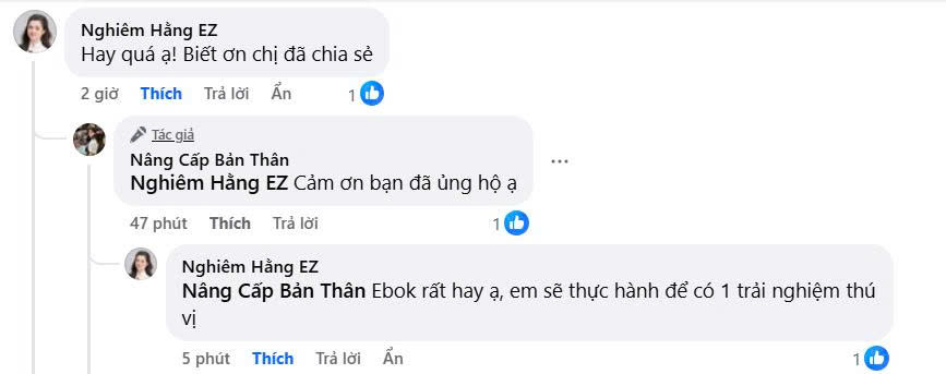 Feedback Facebook - Nghiêm Hằng EZ